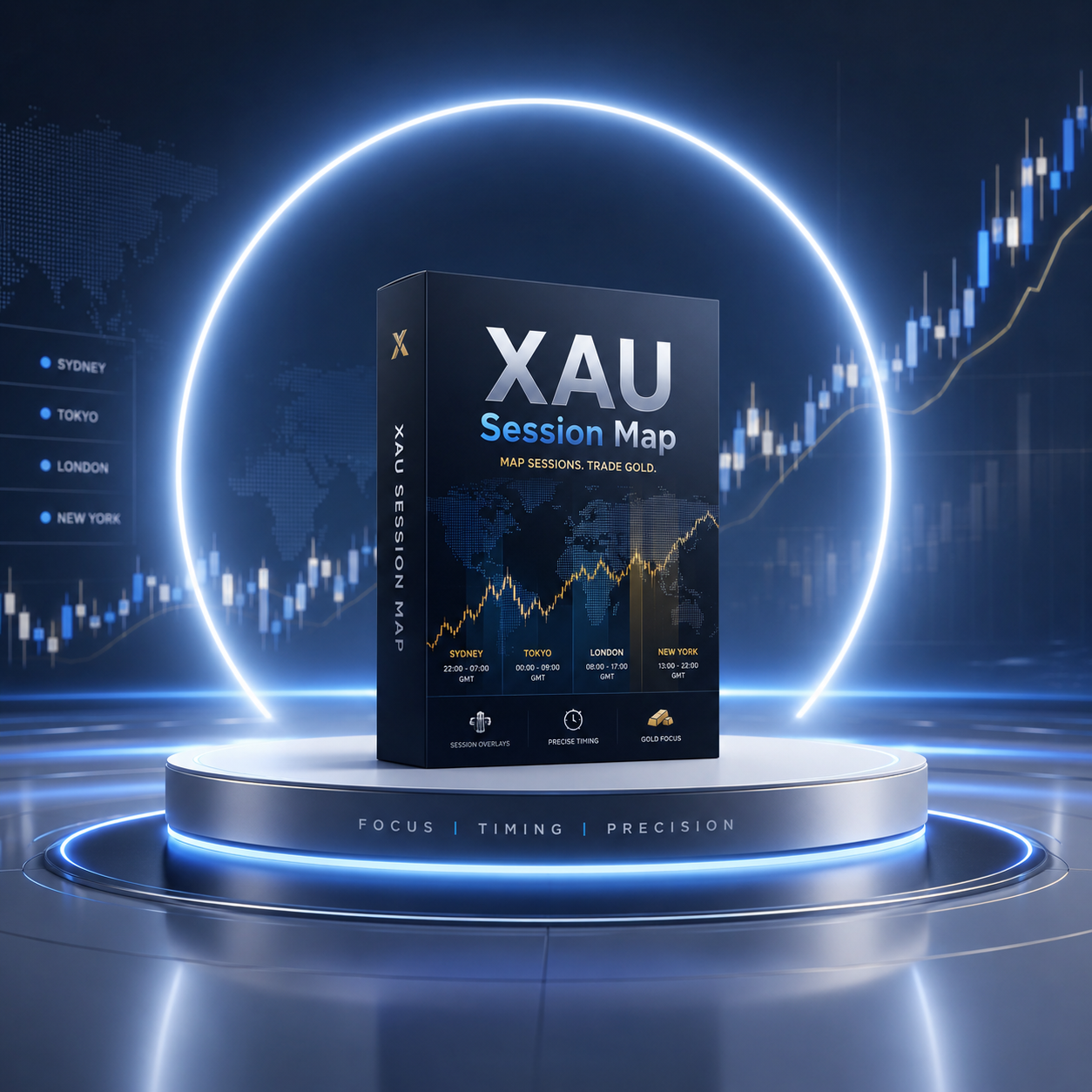 XAU Session Map